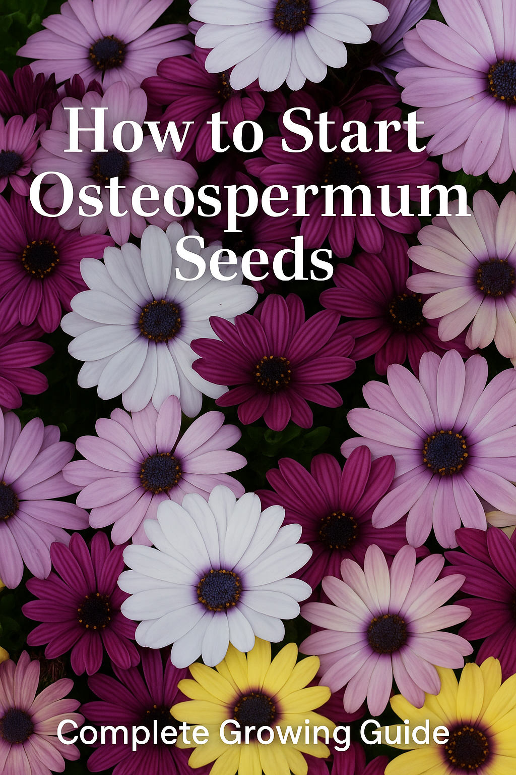 How to Start Osteospermum Seeds | African Daisy Seed Starting Guide   trailingpetunia.com