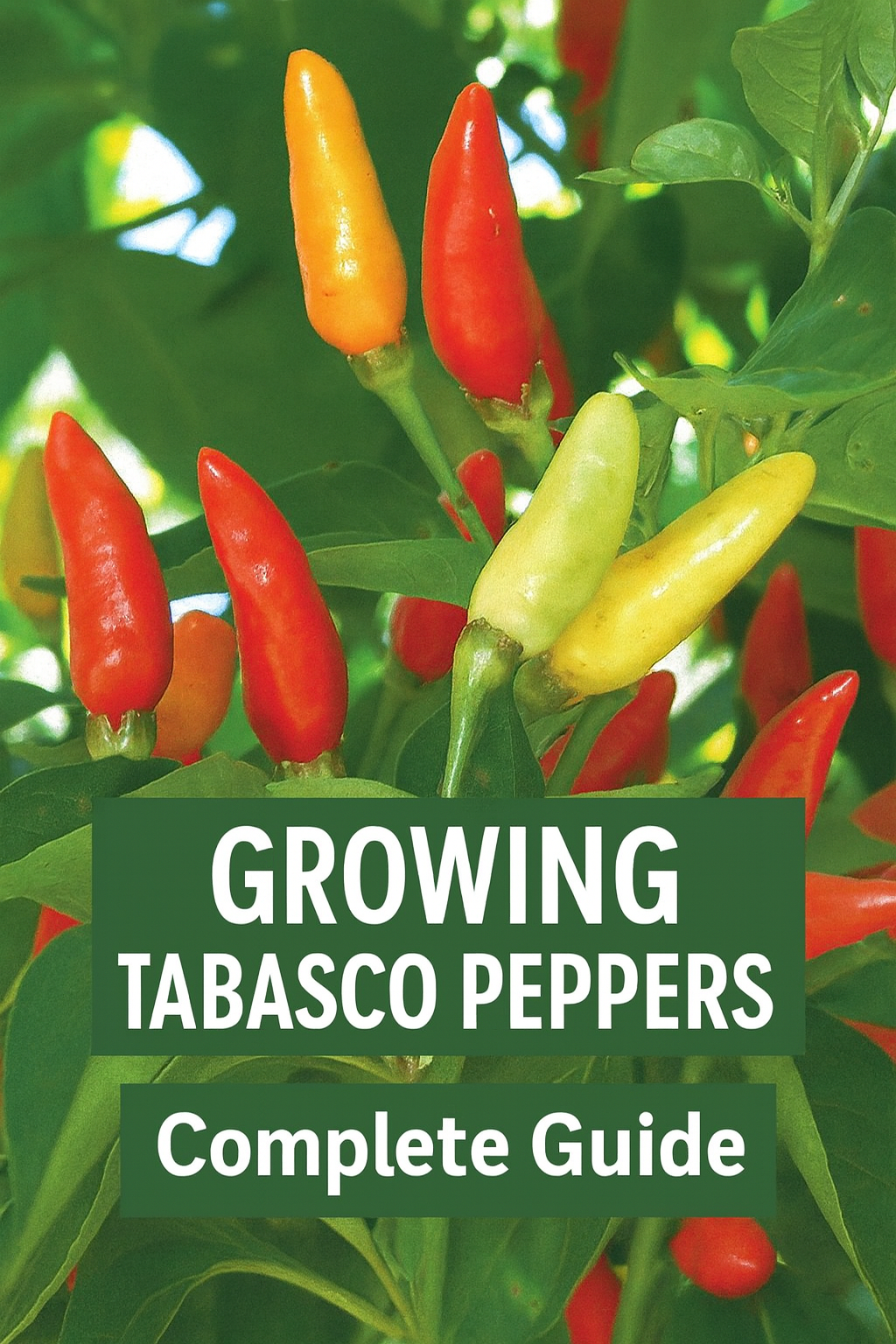 Tabasco Pepper Seeds | High-Yield Hot Chili Peppers for Sauces & Spice ...