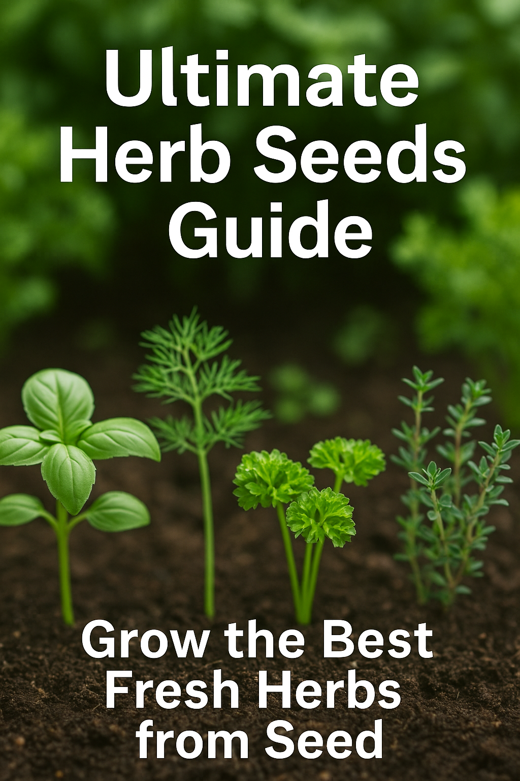 Fresh Look at Ultimate Herb Seeds Guide Grow The Best Fresh Herbs From