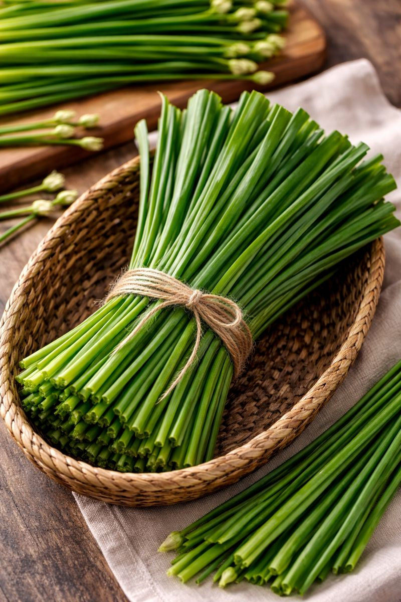 Chinese Broad Leaved Chives Seeds – 250 Garden Vegetable Seeds