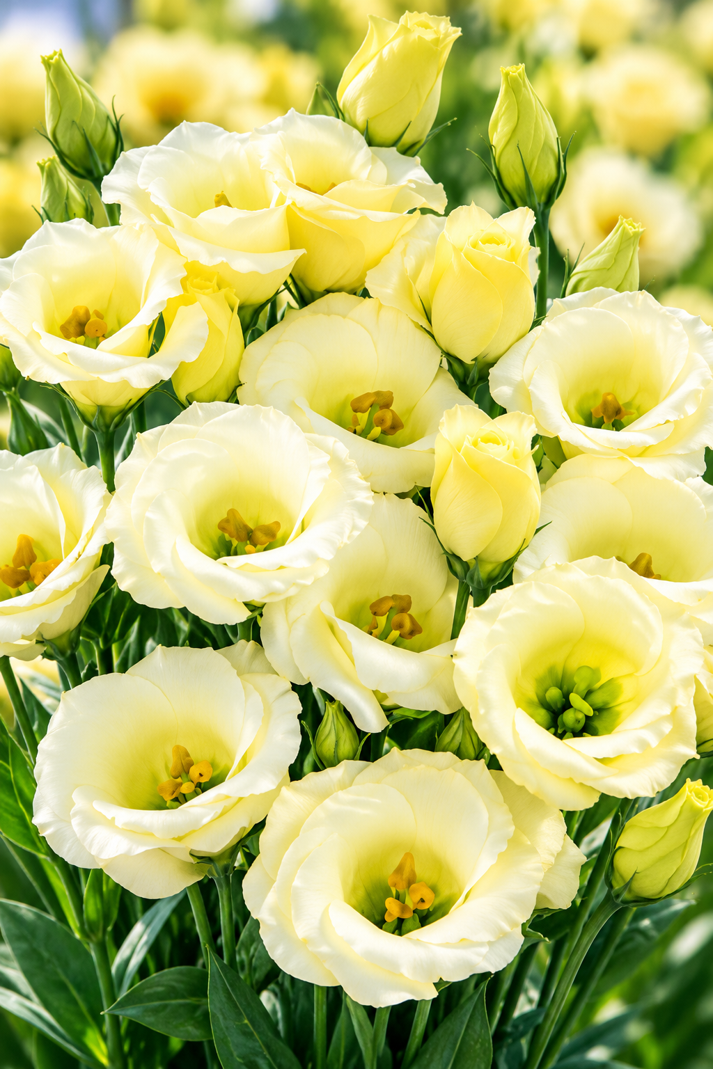 25 Pelleted Lisianthus Seeds Solo 2 Yellow Flower Seeds