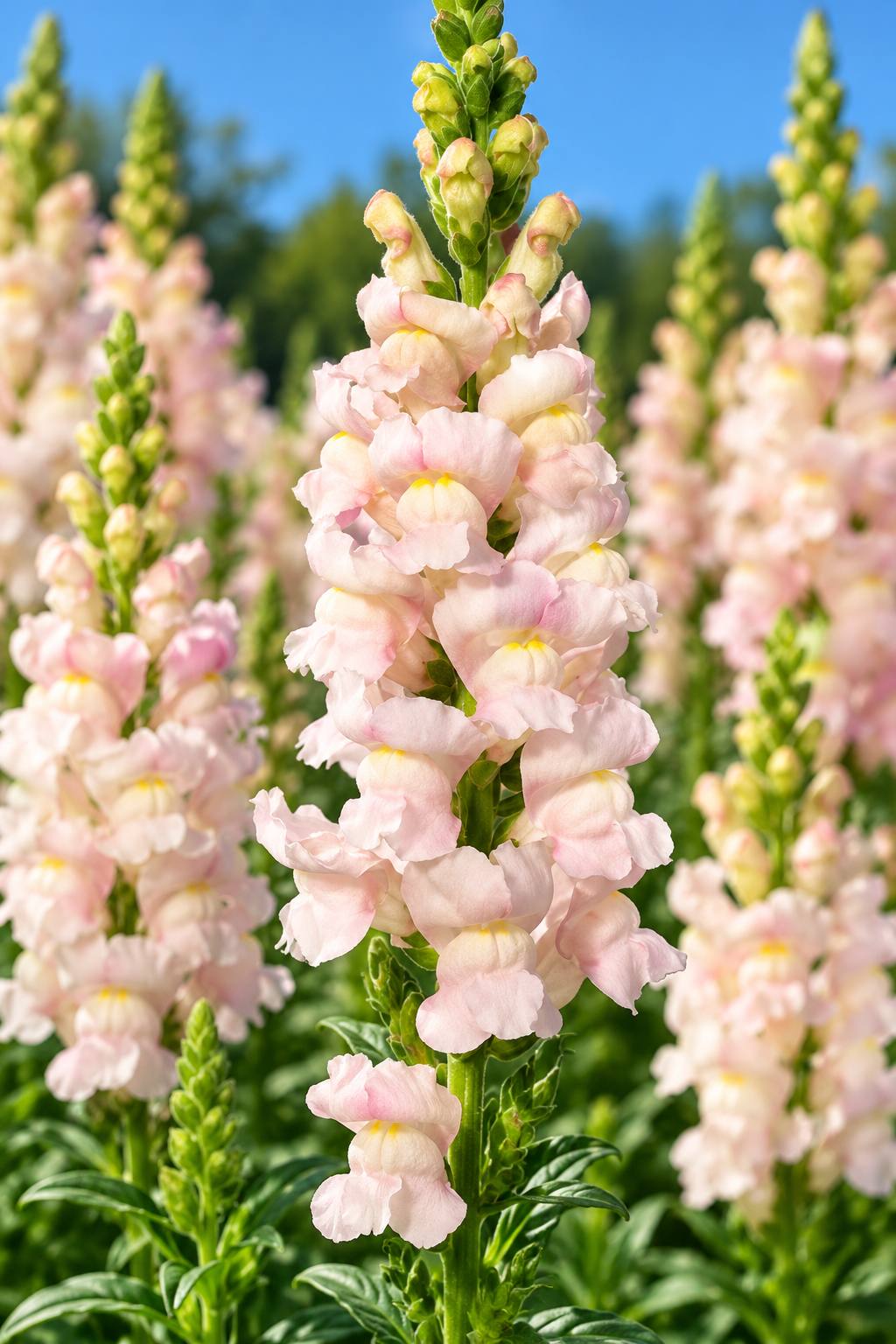 50 Pelleted Snapdragon Seeds Avignon 2 Silver Cut Flower Seeds