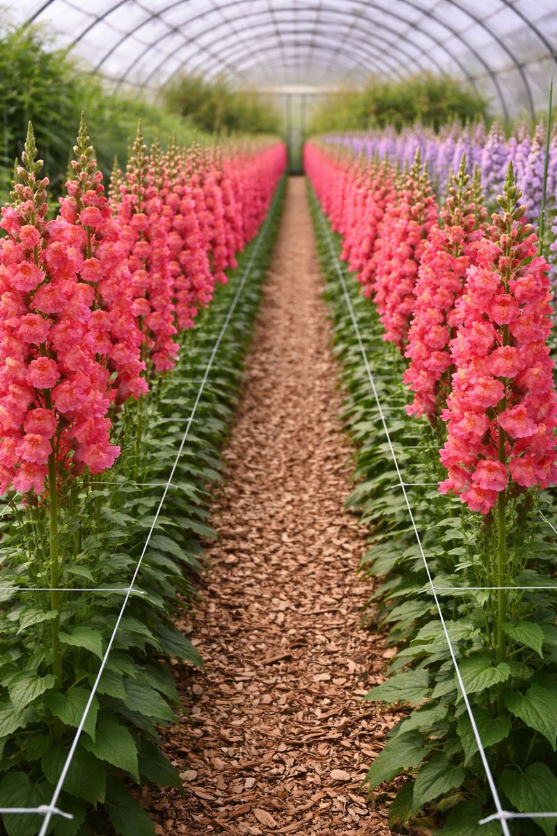 f1 flower seeds Pelleted Snapdragon Seeds Maryland Flamingo F1 – Group 2 Cut Flower Seeds (50 Seeds)