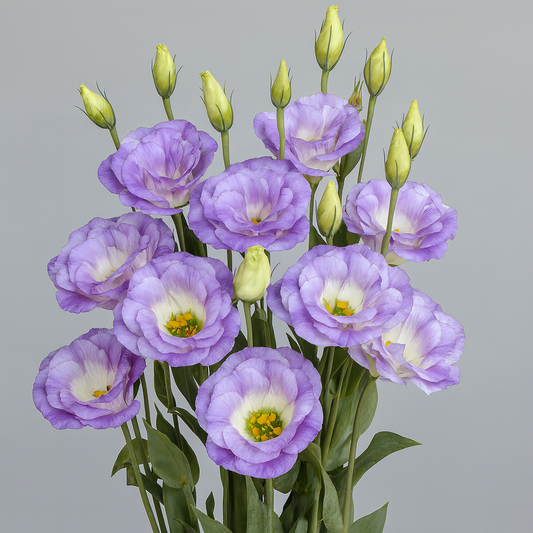 Lisianthus Bolero Blue Blush Double Bloom Cut Flower Seeds