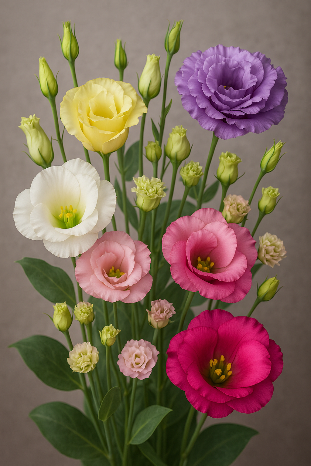 Best Lisianthus varieties grown for floral arrangements