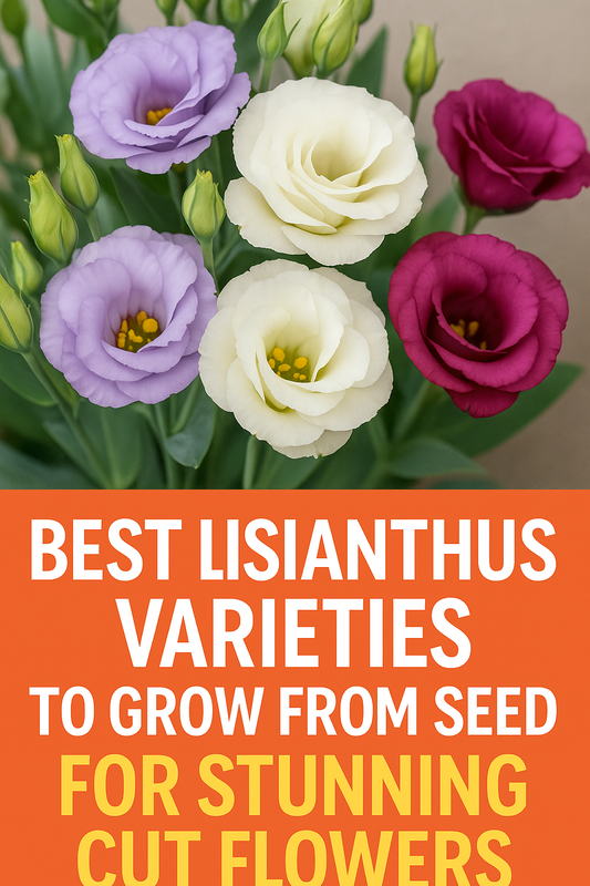 Best Lisianthus varieties to grow from seed for beautiful cut flowers