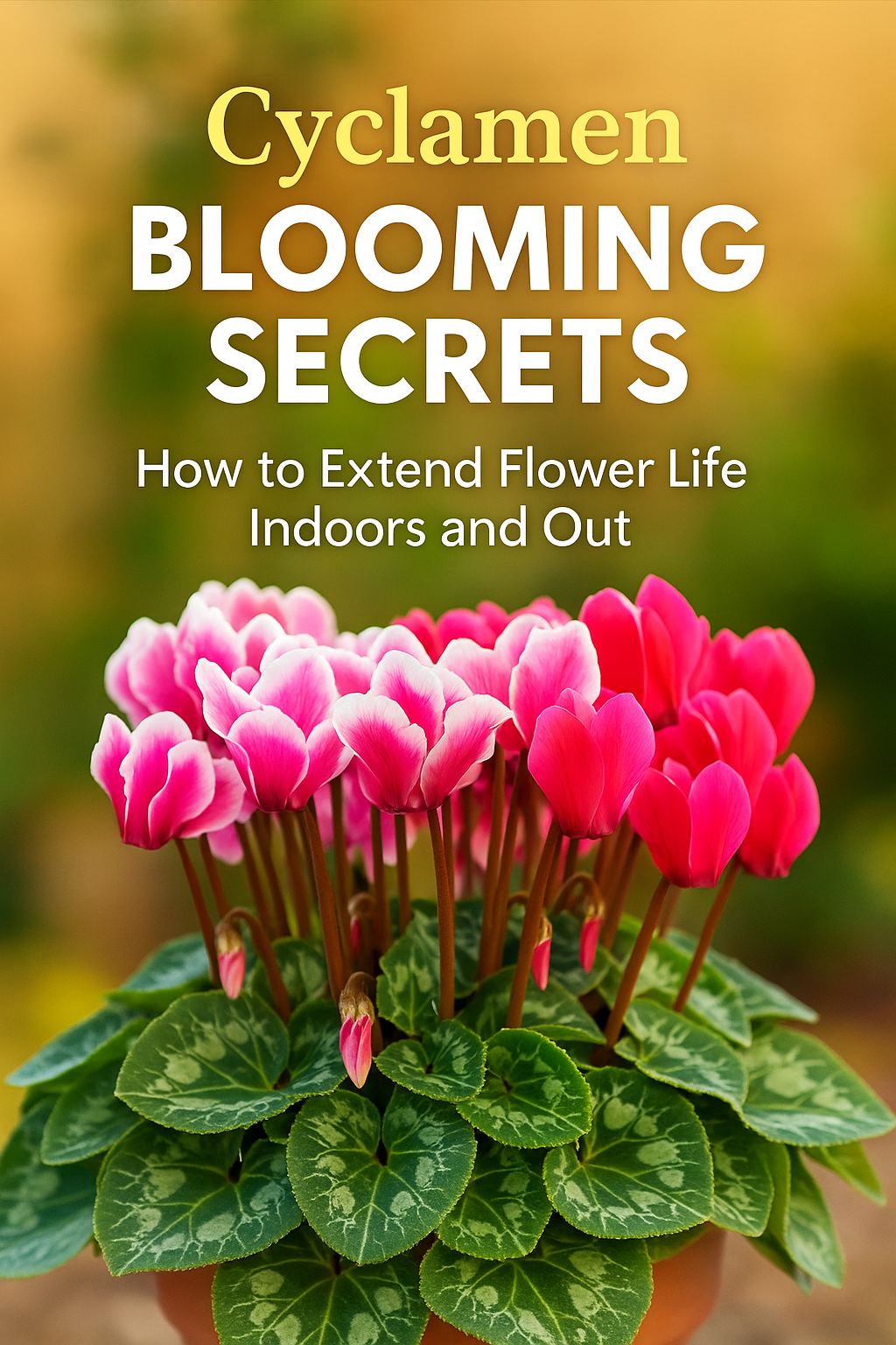 Cyclamen Blooming Secrets How To Extend Flower Life Indoors And Out Cyclamen Blooming Secrets How To Extend Flower Life Indoors And Out