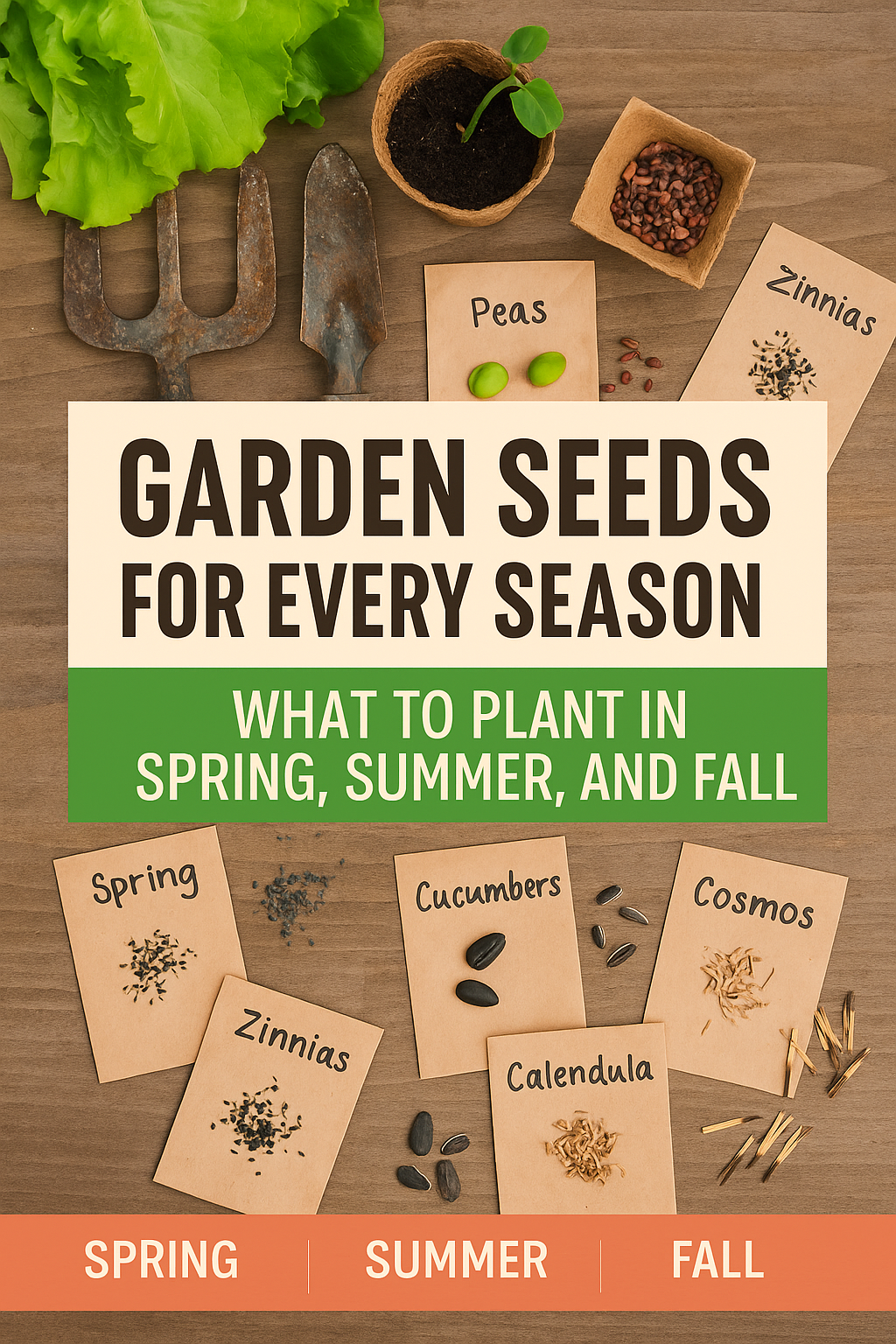 Spring Seeds Garden Seeds for Every Season | What to Plant in Spring, Summer, and ...