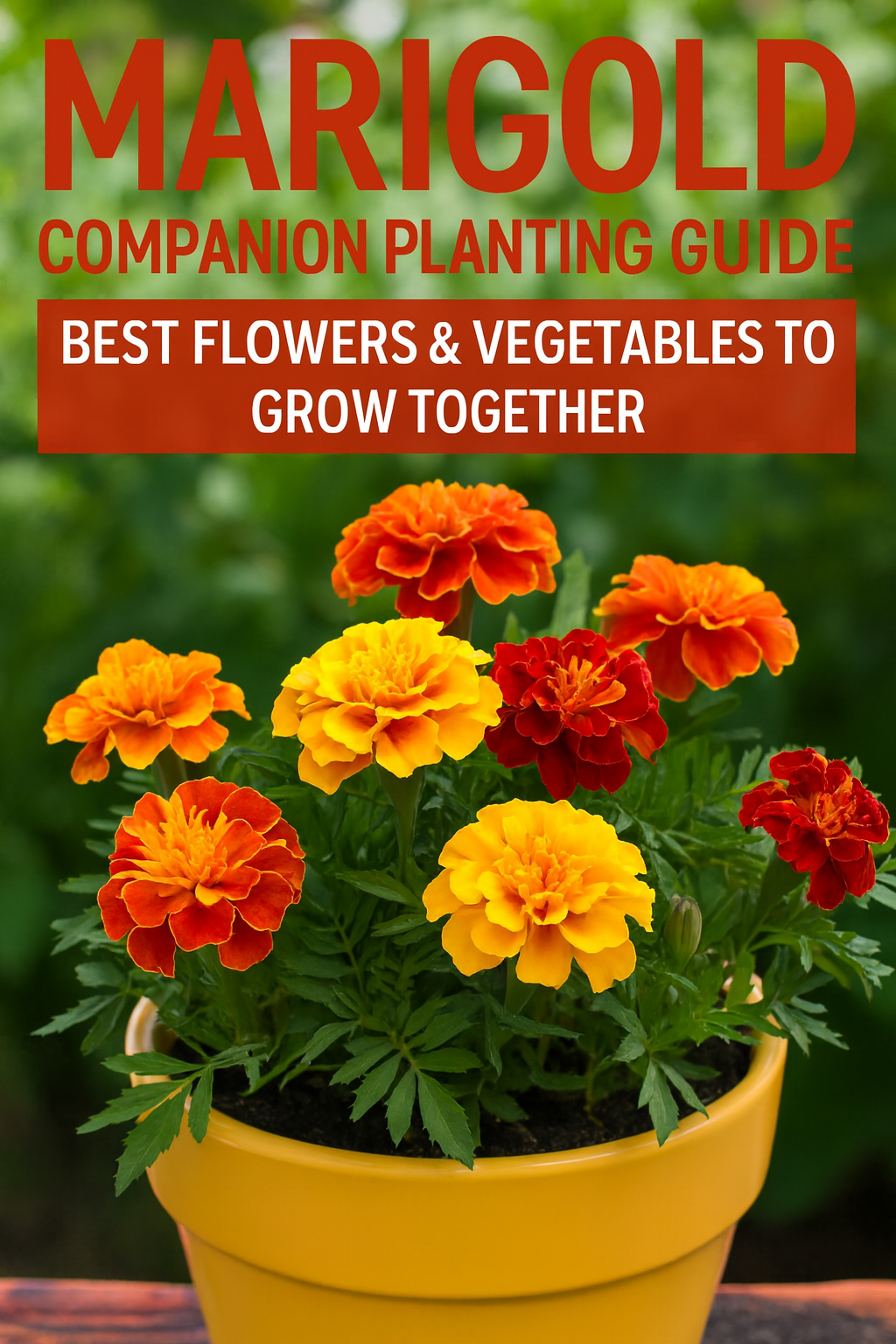 Marigold Companion Planting Best Flowers & Vegetables to Grow