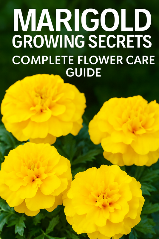 Bright orange and yellow French marigold flowers showing ideal growth and care tips for gardeners.