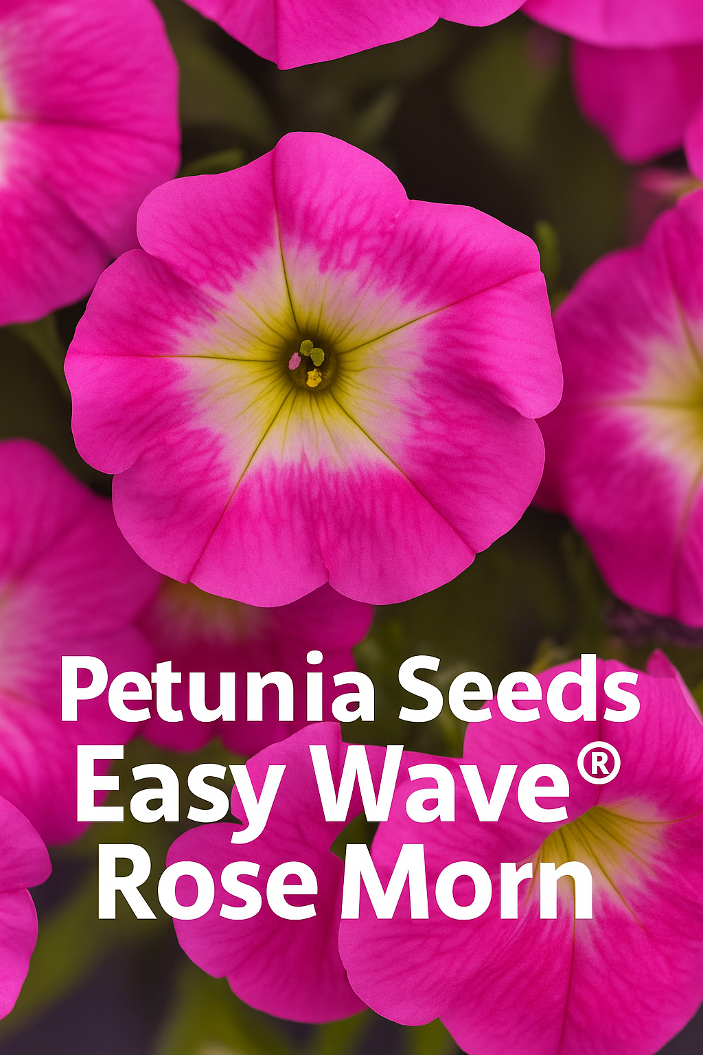 Grow Petunia E3 Easy Wave® Rose Morn from Seed | Vibrant Trailing ...