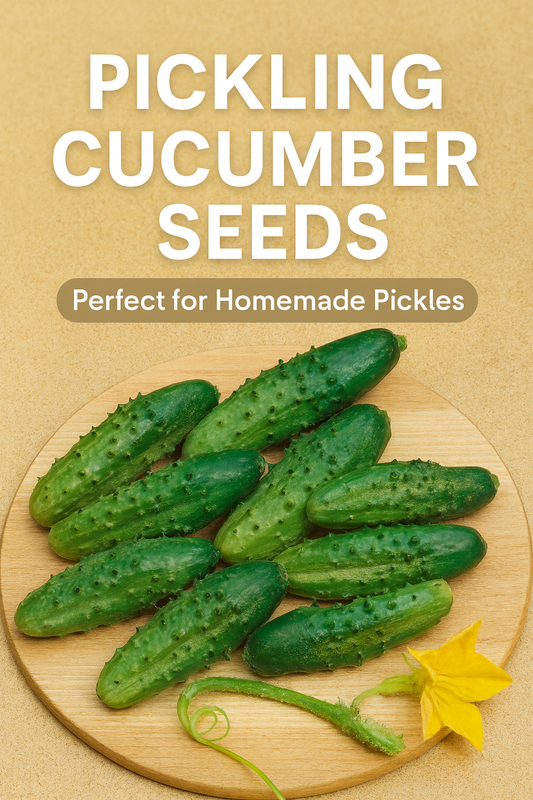 Pickling cucumber seeds – fresh crisp cucumbers perfect for homemade pickles
