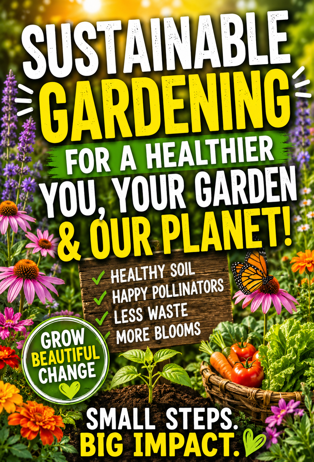 Sustainable Gardening: How to Build a Beautiful Eco-Friendly Garden ...
