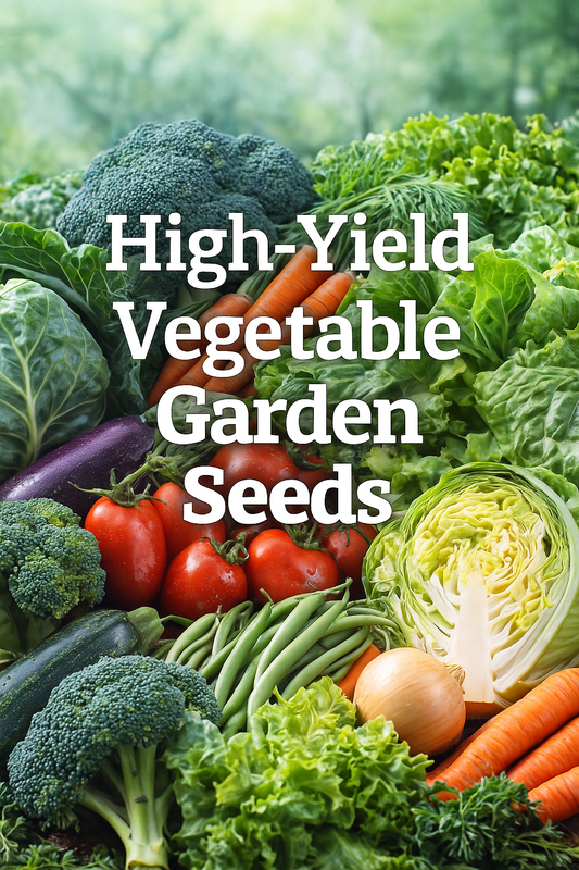 Assorted fresh vegetables displayed together, representing a variety of garden-grown produce