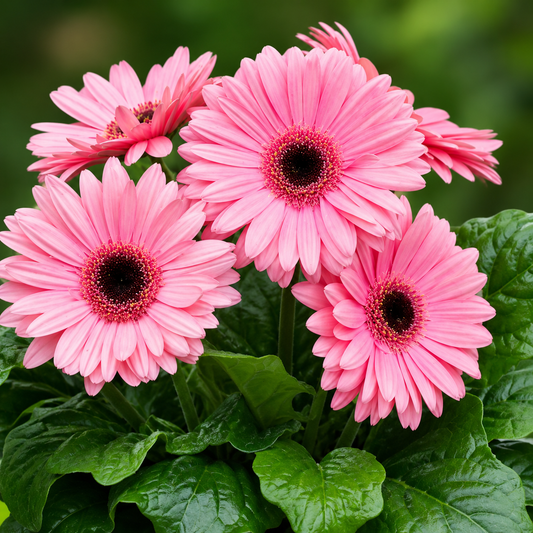 Gerbera Daisy Seeds Royal Deep Pink Dark Eye – 15 Seeds