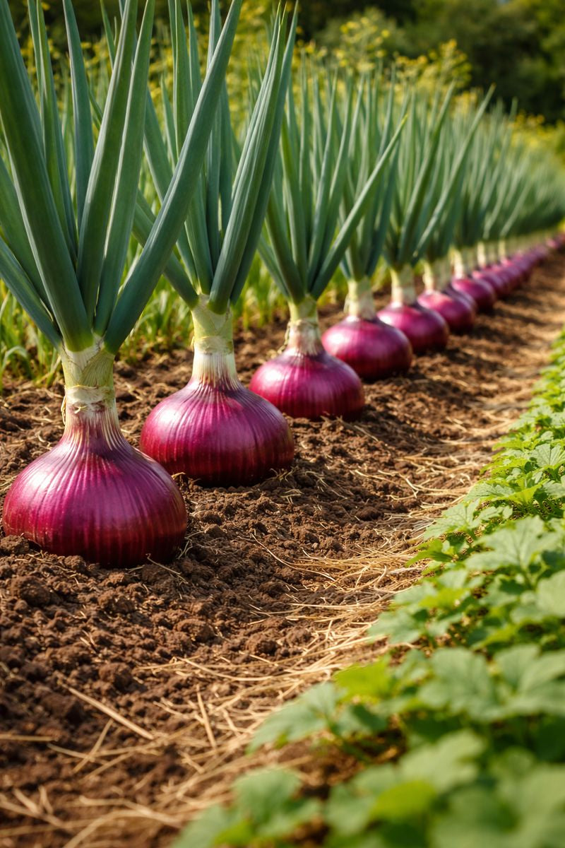 Red Hybrid 100 Onion Seeds ‘Marley’ F1 Hybrid Garden Vegetable Seeds