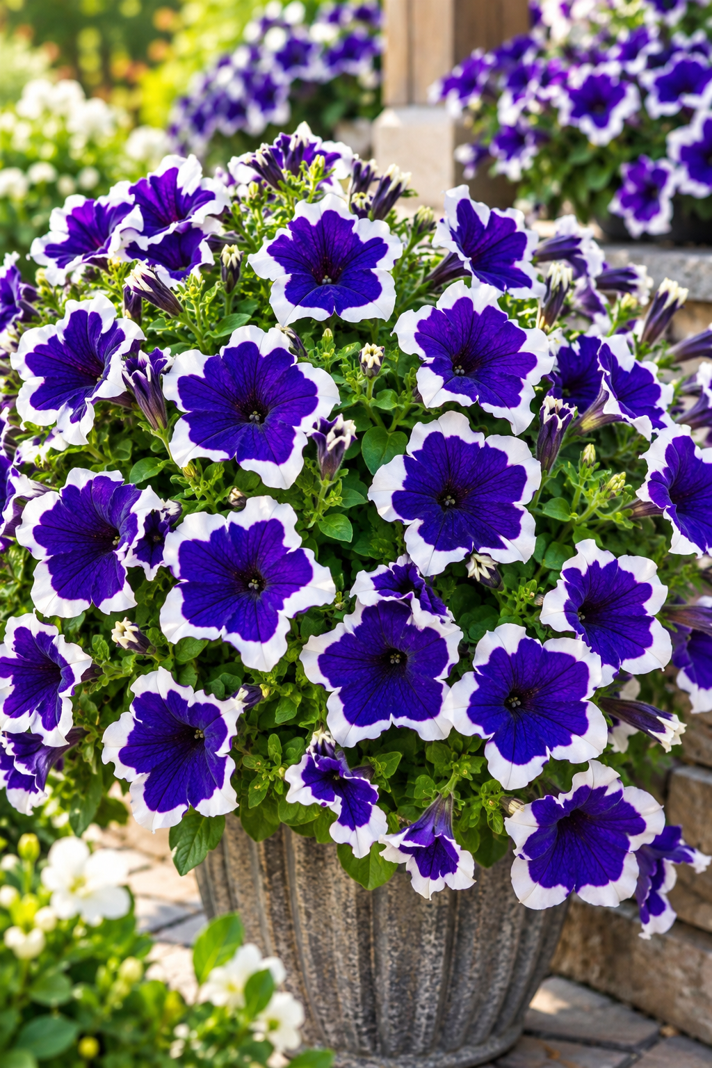 Petunia Seeds Mambo Blue Picotee – 50 Pelleted Seeds