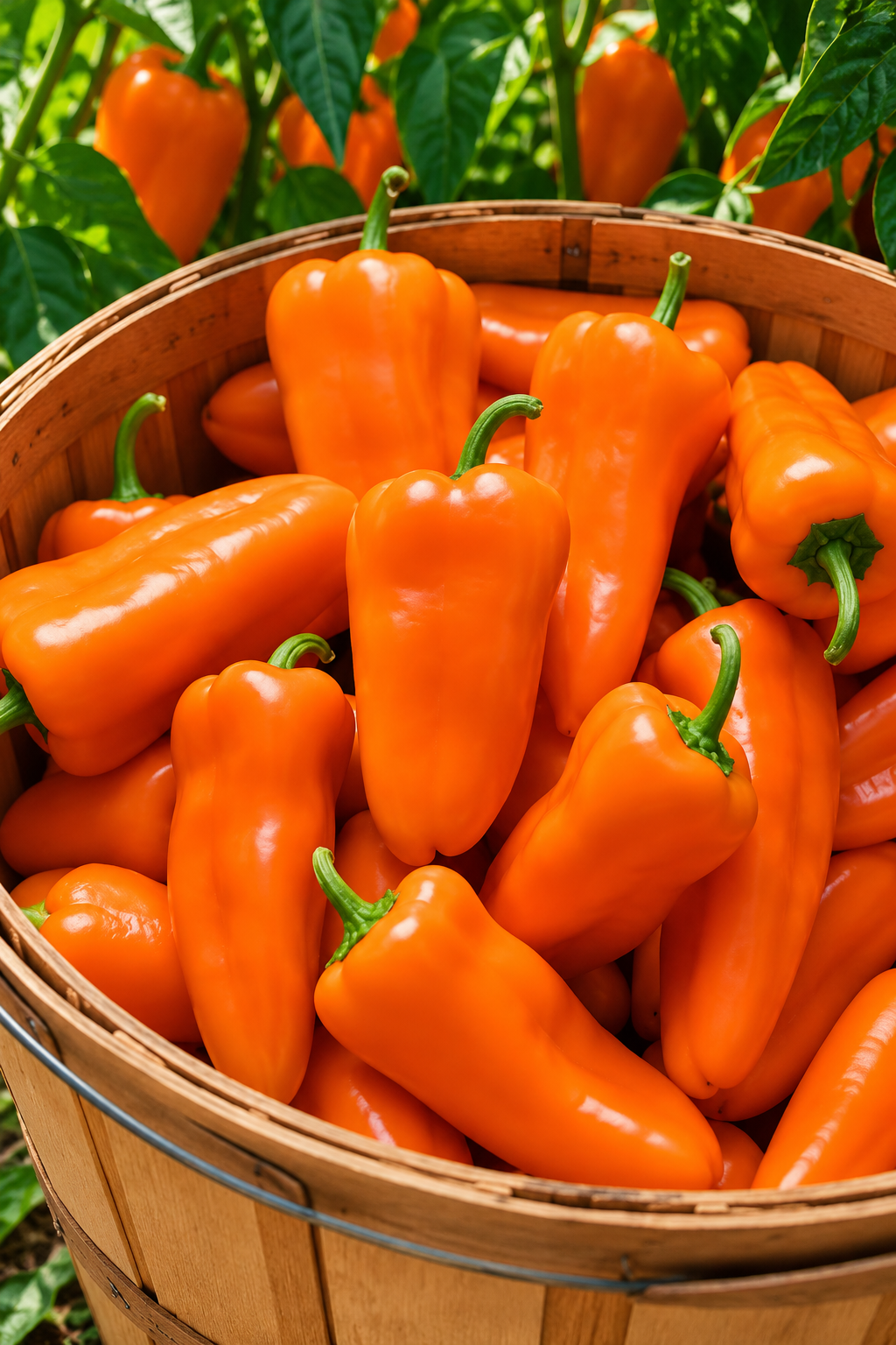 25 Pick N Pops Orange Sweet Pepper Seeds – Snack Pepper Vegetable Seeds