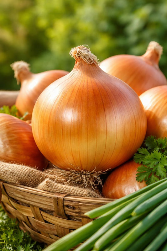 Yosemite Onion Seeds 100 Open-Pollinated Storage Onion Vegetable Seeds