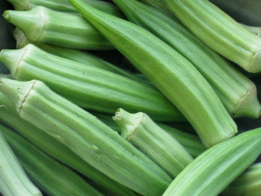 100 Okra Seeds Clemson Spineless